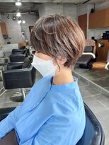 バーチョ(bacio)&nbsp;20代30代40代◎小顔骨格矯正ショート【麻生/札幌ショート/白髪】