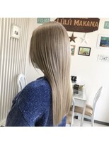 ヘアーメイク リリー マカナ(HAIR MAKE LI ILI I MAKANA) ミルクティーベージュ