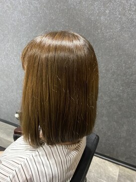 アローズ 荒尾店(arose) 髪質改善縮毛矯正 30代40代 艶カラー大人可愛いミディアム