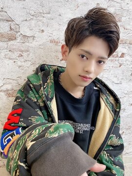 アルケー ヘアアンドヘッドスパ 錦糸町南口店(arche Hair&head spa) 束感ショート/アップバング/波巻き/ツーブロックマッシュ/錦糸町