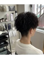 アイズ 海老名(AIZU) ツイストスパイラルパーマツイストパーマ王道マッシュショート