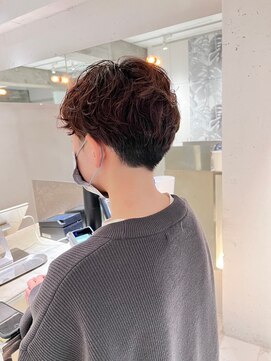 ガリカ 蔵前(Gallica) 【竹之内蔵人】襟足スッキリ大人のハンサムショートパーマ