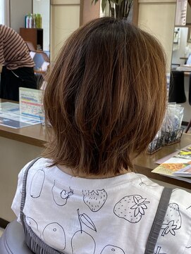 コアフィールフィス(COIFFURE fils) 新規お得クーポンあり【見附 今町】外ハネ☆ウルフヘア