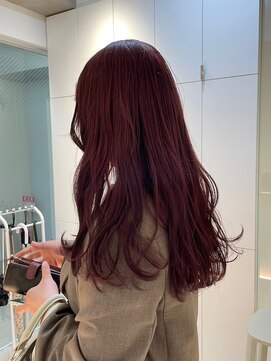 ガリカ シーム(Gallica/SEAM) 【川辺晴加】暖色系カラー/ワインレッド/ブリーチなし