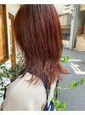 外ハネレイヤースタイル