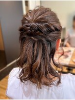 アロマヘアルーム 横浜店(AROMA hair room)&nbsp;シンプルアレンジアッシュカラー/横浜/横浜西口