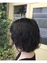 プレインズ美容室 ナチュラルふんわりボブ
