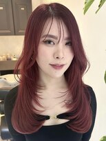 ヨロ 小岩(YOLO) ハイライトカラーミルクティーベージュケアブリーチダブルカラー