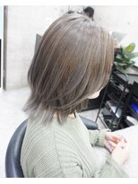 ヘアテリア リュウ 大塚(hair teria ryu) ウルフボブ/グレージュ