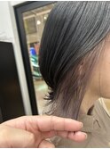 ラベンダーグレージュ/インナーカラー/秋髪[札幌美容室LINDA]