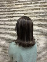 ビス リアン 川口店(Vis lien) ミルクティーアッシュハイトーン透明感グレージュハイライト