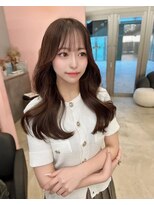 クム(kumu) レイヤーカット/前髪カット/顔周り/シースルー/名古屋/栄/韓国