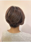 前下がりショートボブ