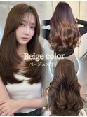 ブリーチなし！柔らかいベージュカラー　【KAYAMA】