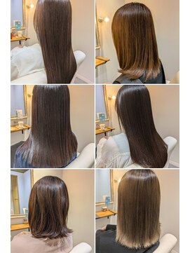 オルガ(Olga) 髪質改善/縮毛矯正/ストレート/ナチュラル/カラー/白髪染め