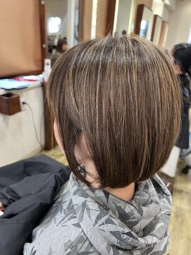 アローズ(arose) 伸びても気になりにくい白髪ぼかしハイライト