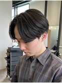ニュアンスパーマセンターパートサイドパート韓国カルマパーマ