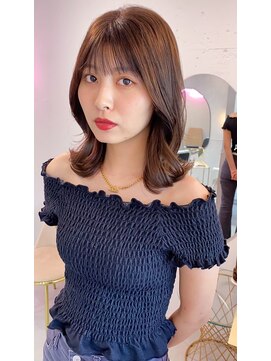 ルームバイシー 新宿(Loom. by Sea) メルティカラー×フェミニンロング[似合わせカット/レイヤー]