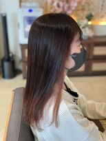 ヘアリゾート粋 ティガ 池袋店(tiga) ココアブラウン/ストレートロング