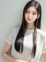 トワ 仙台店(toi)&nbsp;【韓国・レイヤー】 髪質改善 仙台  グレーベージュ