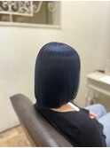 イメチェン/ホワイトブロンド/外ハネボブ/美髪/草津/南草津