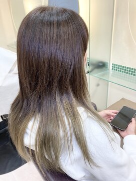 松本平太郎美容室 土浦パートワン(PART1) ロングレイヤーウルフスタイル　20代30代40代50代60代　土浦