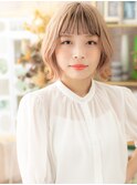 ハイトーンカラーフレンチカジュアルボブc6浦和10代20代30代