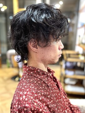 ラグシス(LUXIS) シャドウパーマ【立川/メンズ】