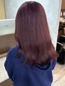 ミニム ヘアー(minim hair) 【minim×みく】ピンクラベンダー