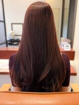 マーリャヘアー(mallia hair)&nbsp;透け感×ツヤ感ピンクカラー