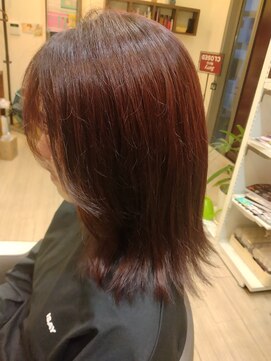 アトリエカール(Atelier CURL) レッド系ヘアカラー