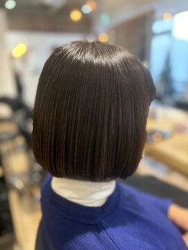 ベルライズ(Belrize) ボブ × メンテナンス × リタッチカラー × 白髪染め