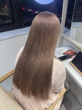 【fuka】ミルクティーベージュ/リタッチカラー/ハイトーン