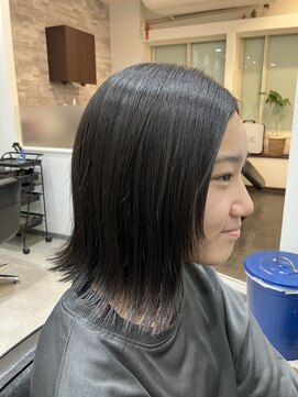 ヘアサロン ソル(SOL) おしゃれ外ハネボブスタイル