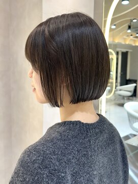 ロンドリメゾン 原宿(Lond re Maison.) オリーブグレー/ボブ/顔周り/レイヤー/髪質改善/原宿15