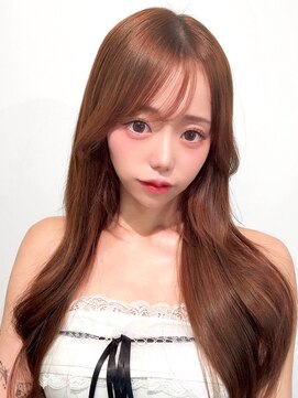 ルネラトーキョー(RUNERA TOKYO) 明るいブラウンカラーで透明感あるスタイル