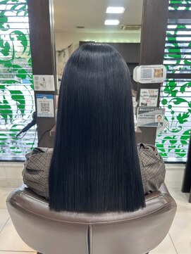 クリック 鎌取店 韓国風ブルーブラック