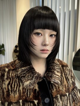 シティーバイローウェ 表参道(City/louwe) レイヤーボブ×ハッシュボブ