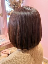 ヘアアートディックス 土気店(Hair Art dix) ボブ×ピンクベージュ