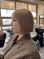 リドルヘアー 黒磯店(Riddle HAIR) 切りっぱなしボブ/くびれボブ/外ハネボブ/ストレートボブ