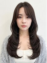 ビビ バイ マグ 岡谷店(bivi by Mag)&nbsp;前髪なしレイヤー◎髪質改善トリートメントうる艶ストレート