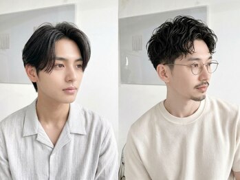 イン 川西(inn)の写真/【セットが苦手でも問題なし】乾かすだけでキマる『メンズカット』ONもOFFも好印象に◎/#メンズカット