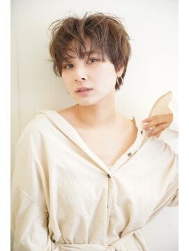 ラソ バルコ(LAZO barco) マニッシュな無造作マッシュショート