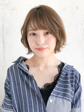 ルティア(Lutia) シースルーバング ミルクティーベージュ