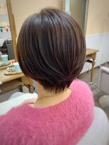 アスター(Aster) Asterゲストスナップ☆大人ショートボブ☆