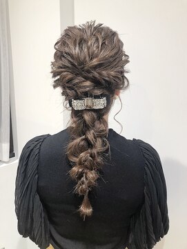 ヘッツ 仙台駅前店(HETTU) ヘアセット/ドレスヘア/結婚式/二次会/編み込み/編みおろし