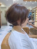 ロンド パルティール 大宮(Lond partir)&nbsp;【石田勇士郎】黒髪毛先パーマ横顔美人ショート