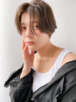 ヴェルダ 池袋店(verda)&nbsp;耳かけラフボブ×ナチュラルフォギーベージュ＊fukuda