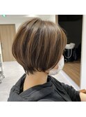 20代から50代/美シルエットショートヘア