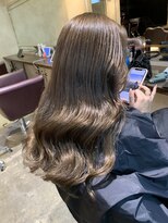 サロンドミルク 溝の口店(salon de MiLK) 20代30代40代/大人可愛い艶髪リバースベージュカラー!